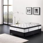 Breeze Mattress Bed 5 Zone Plush Memory Foam Euro Top Pocket Spring Organic Cotton 32cm