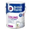 British Paints Ceiling Interior Ultra White - 10L
