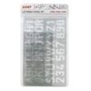 Kent 3 Piece Letter Stencil Set