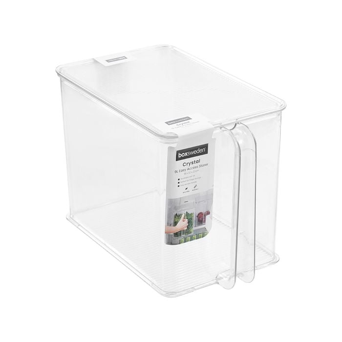 Boxsweden 9L Crystal Easy Access Storer