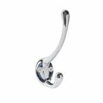 Syneco 110mm Chrome Plated Robe Hook