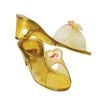 Wizard Of Oz Size 3+ Belle Light Up Jelly Shoes Kids/Girls Costume Accessory