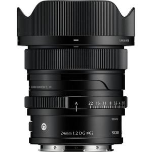 Sigma 24mm f/2 DG Contemporary Lens - L-Mount Black