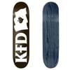 Kfd Logo Adventure Skateboard Deck Epoxy Flagship Black Deck Width 8.25in