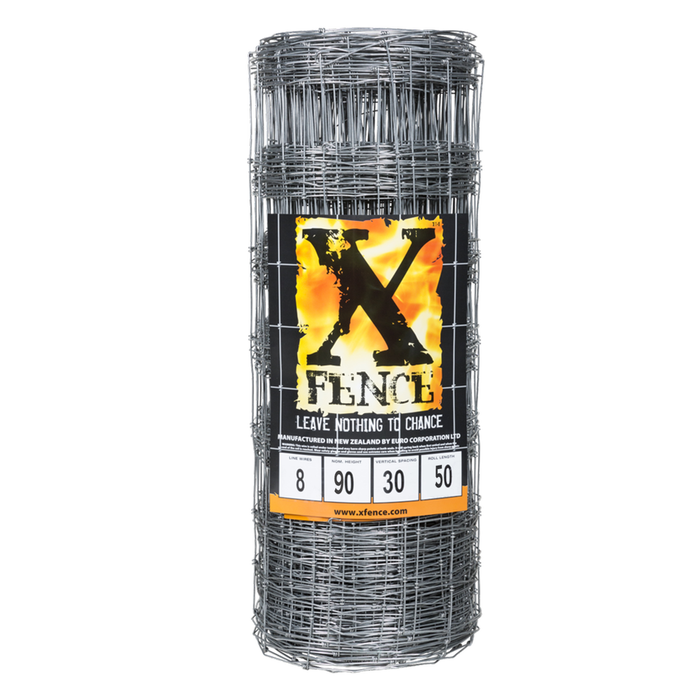 Summit Steel & Wire X™Fence® 900 x 300mm 50m 8 Line High Tensile Farm Fence