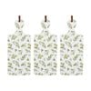 3pk Lvd Olives Rectangular Ceramic/cork Trivet Home Kitchen Decor 30x12cm