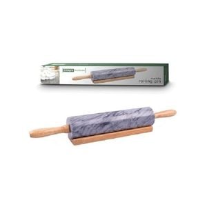 Integra Maison Marble Rolling Pin With Cradle