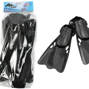 Airtime Swimming Fins Adult Pool/Beach Equipment  - Black