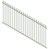 ProtectorAl 1201-2400W x 1200H Pale Eucalypt Spear Top Pool Fence Panel Raked 16-30º