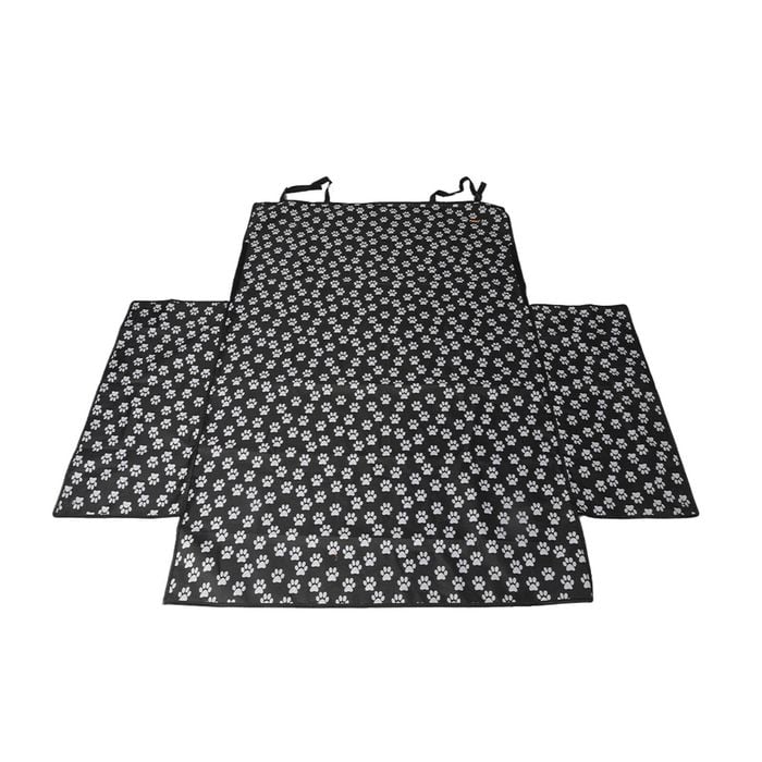 Pawz Pet Car Boot Cover Waterproof Hammock Large Black