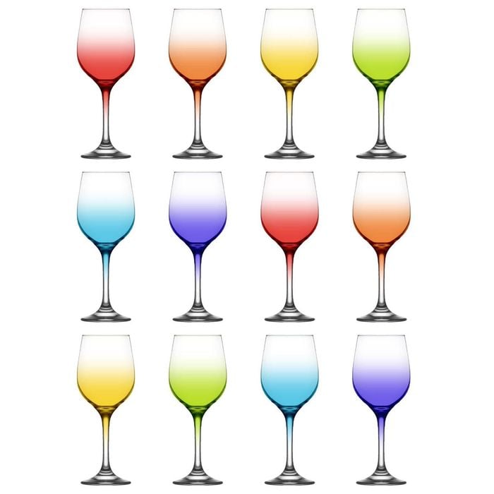 LAV Fame Wine Glasses - 395ml - Full Colour - Pack of 12