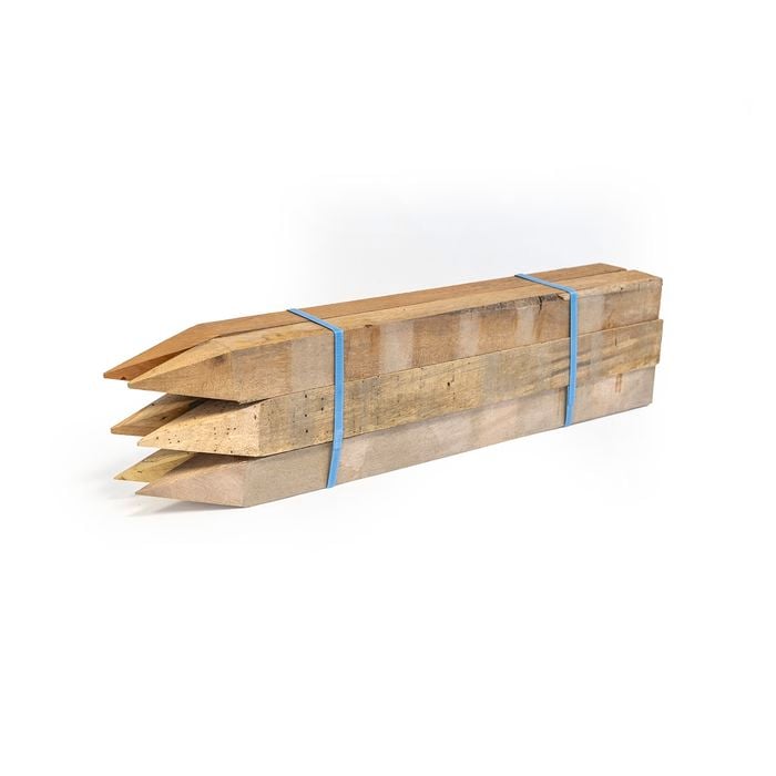 Lattice Makers 50 x 50 x 450mm Hardwood Stakes  - 6 Pack
