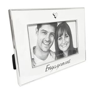 Gibson Gifts Pure White Engagement 6x4 Home Decor Photo Frames