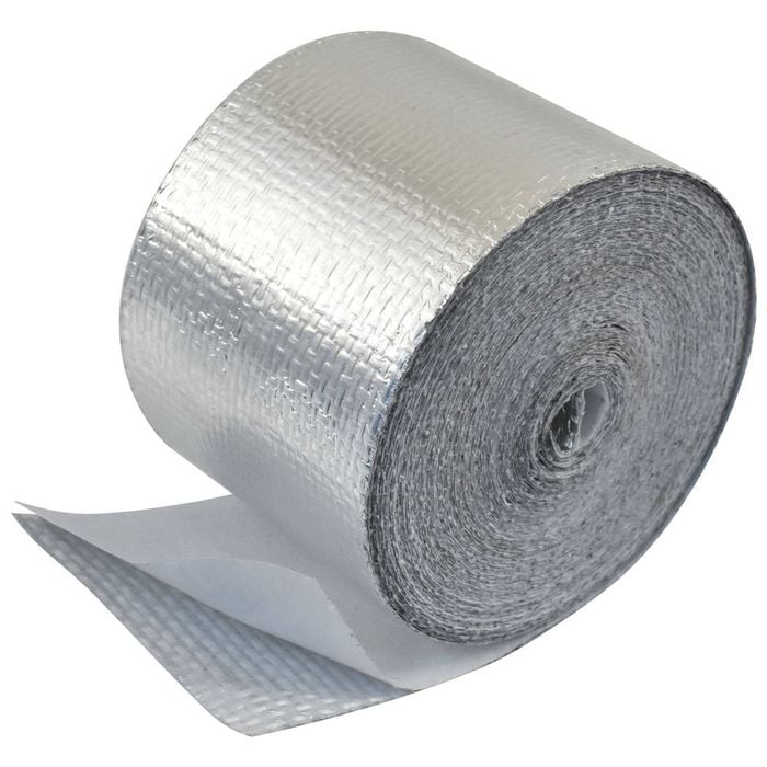 Cal Custom Heat Solutions Heat Shield Tape 1-1/2" X 15', Adhesive Backed, Aluminium - CAL-H1046AL
