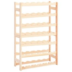 vidaXL Wine Rack for 42 Bottles Wine Holder Storage Shelf