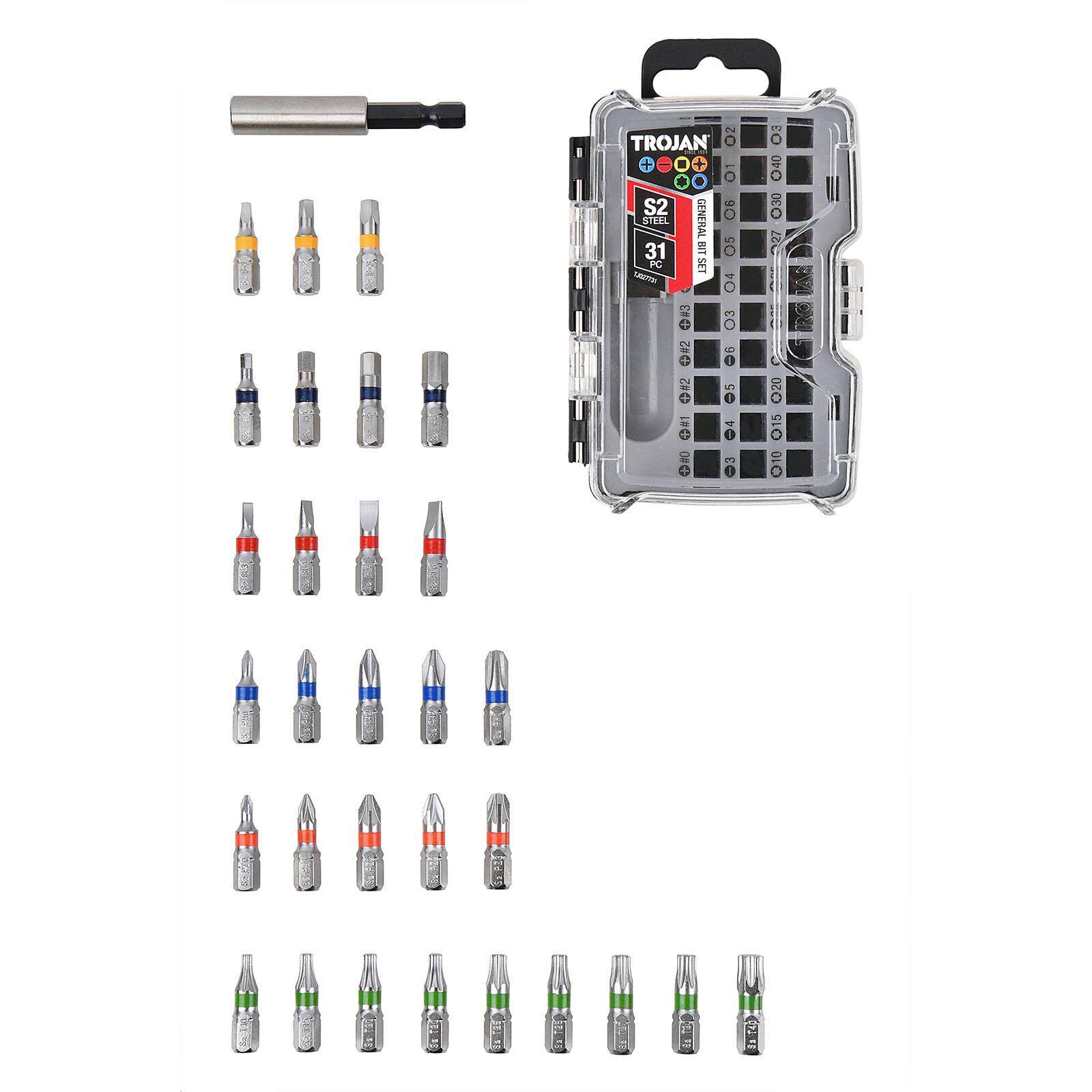30 Piece Bit Set | Trojan