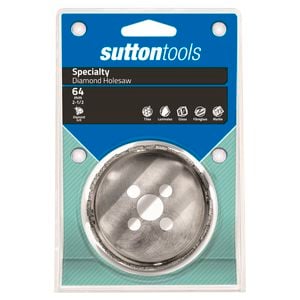 Sutton Tools 64mm Diamond Grit Holesaw