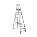 Indalex 3.6m 150kg Pro Series Industrial Aluminium Platform Ladder