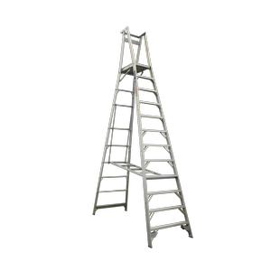 Indalex 3.6m 150kg Pro Series Industrial Aluminium Platform Ladder