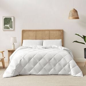 ESSN Healthguard Allergy Sensitive Cotton Cover All Seasons Down Alternative Quilt Queen Bed