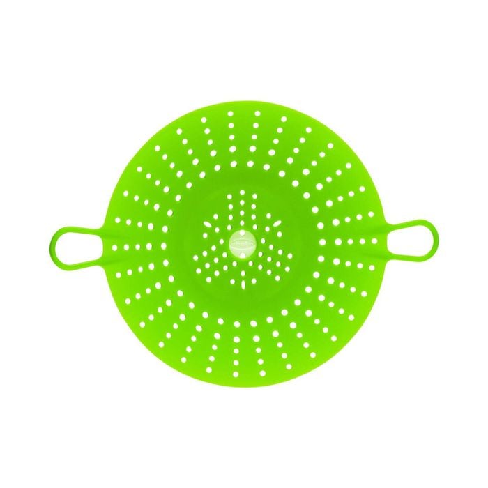 Chef'n Vibe Round 29.5cm Silicone Vegetable Steamer Kitchen Cooking Basket Green