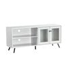 Maestro Furniture Maison TV Stand Cabinet Entertainment Unit - White