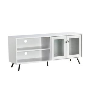 Maestro Furniture Maison TV Stand Cabinet Entertainment Unit - White