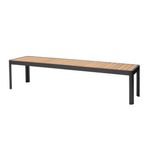 Mimosa 188 x 41cm Italica Aluminium Dining Bench