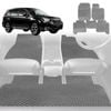 6D Diamond Car Floor Mats for Subaru Forester 2013-2018-Full Set-Grey-Outback GT