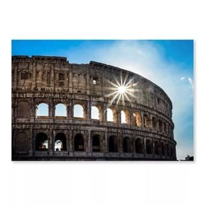 Sky & Views of Coliseum  Print 100% Australian Made 150 x 100cm  (Acrylic)