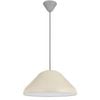 Telbix Hanami Modern Pendant Hanging Lamp Light Metal Plastic Beige Grey Satin