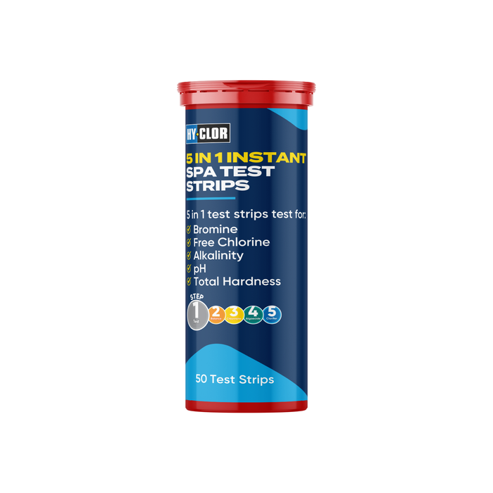 Hy-Clor 5 in 1 Instant Spa Test Strips