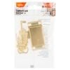 Taskmaster Brass Plated Cupboard Lock