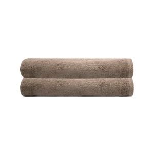 Chateau 2pack Bath Sheet 80x160cm Latte