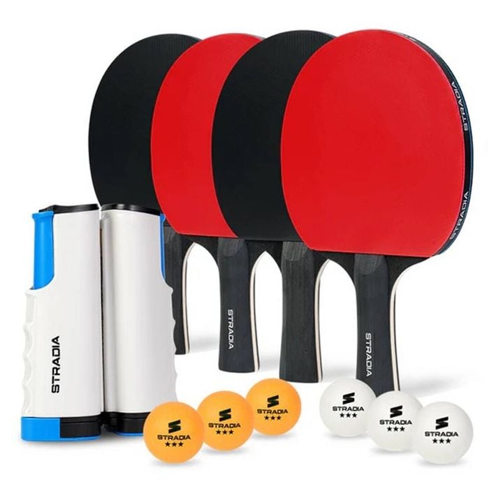 STRADIA Family Fun Table Tennis Set