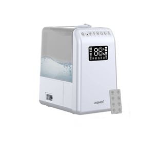 AROVEC Humidifier & Aroma Diffuser, 6L Cool & Warm Mist, 55 m² (White)