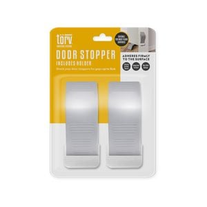 Torv Wedge Door Stopper With Holder - 2 Pack