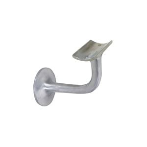 Windsor Brass Satin Chrome Plated Stair Rail Bracket