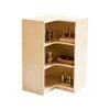 Jooyes Kids 3 Shelf Corner Storage Cabinet - H91cm - 60cm | Shelf Cabinet | 91cm