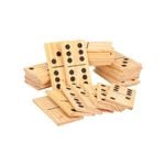 Giant Outdoor Dominoes Game Set with 28 Pieces 15cm