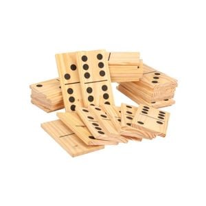 Giant Outdoor Dominoes Game Set with 28 Pieces 15cm