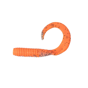 Berkley Gulp Grub 6" Soft Plastic Fishing Lure Orange Belly Shrimp