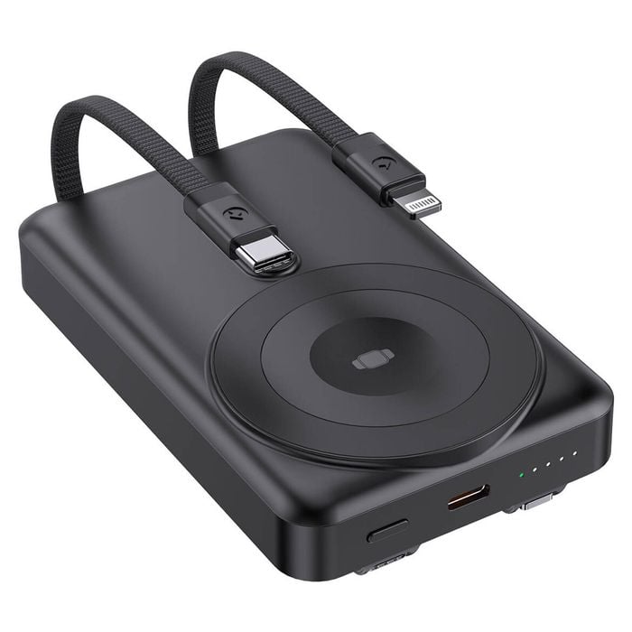 Magnetic Portable Fast Charging Qi Wireless 10000mAh Magsafe & Qi-Enabled Smartphones Compatible Power Bank