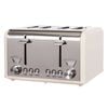 Davis & Waddell Newbury Vintage 4 Slice Toaster - Cream