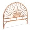 Artiss Bed Headboard Double Bedhead Rattan - MARI Pine