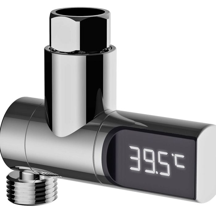 Estilo Chrome Rotatable Temperature Display