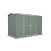 Absco Sheds 3.0 x 1.52 x 1.95m Pale Eucalypt Premier Double Door Garden Shed