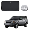 Front Windscreen Sun Shade for Land Rover Discovery 2004 - 2009 (D3) - Standard 150 x 85 cm - Black