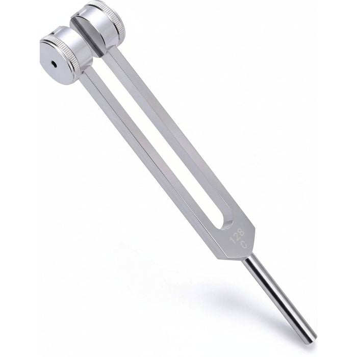 Tuning Fork 128Hz C-128 Frequency Aluminum Alloy Medical Non-Magnetic