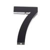 Sandleford 120mm Black Acrylic Numeral 7